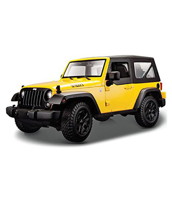Maisto Model Araba Jeep Wrangler (2014) // Sarı