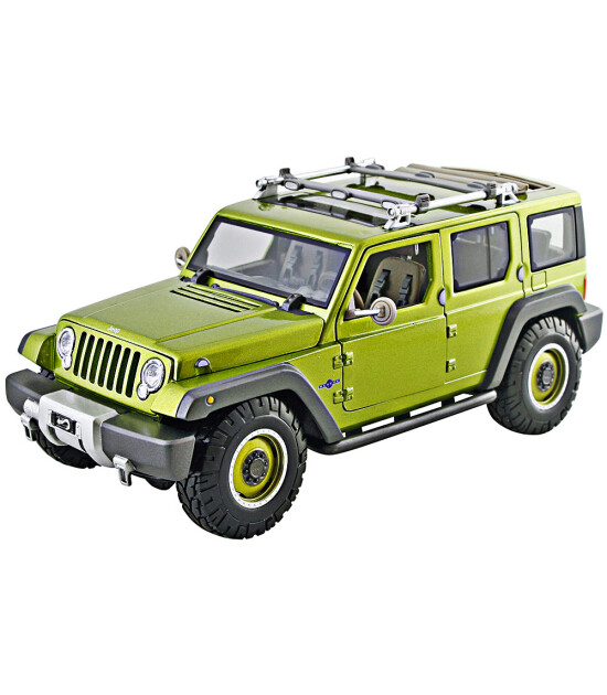 Maisto Model Araba Premiere Edition Jeep Rescue Concept // Yeşil