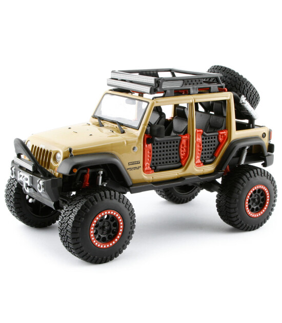 Maisto Model Araba Jeep Wrangler Unlimited (2015) // Kahverengi