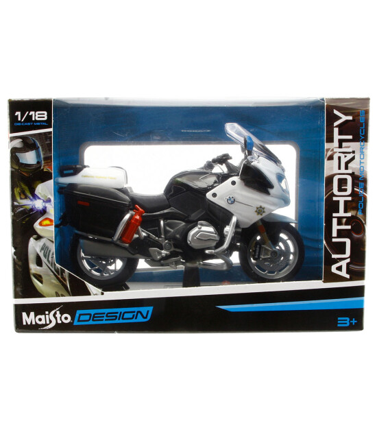 Maisto Model Motosiklet BMW R1200 RT // Siyah