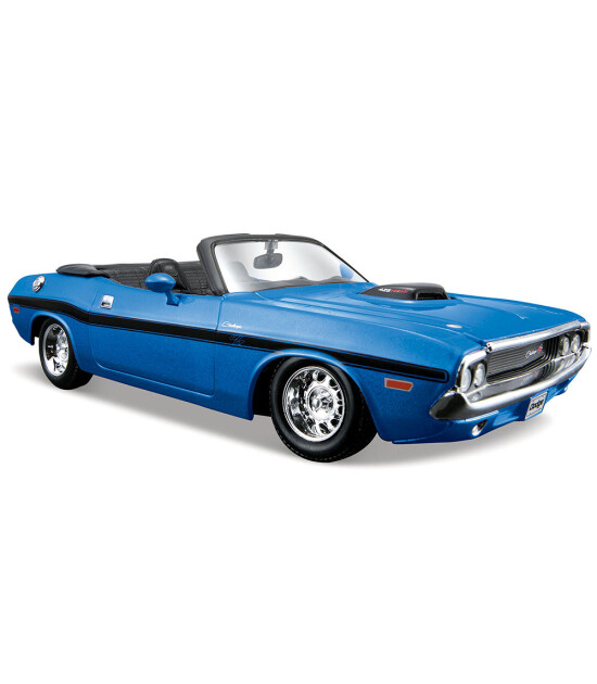 Maisto Model Araba Dodge Challenger R/T Convertible (1970) // Mavi
