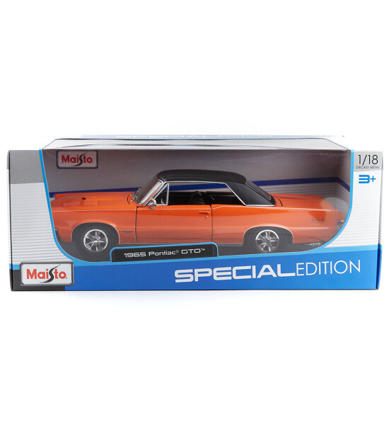 Maisto Model Araba Pontiac GTO ( (1965) // Turuncu