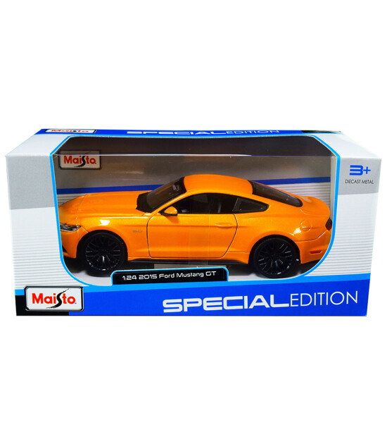 Maisto Model Araba Ford Mustang GT (2015) // Turuncu