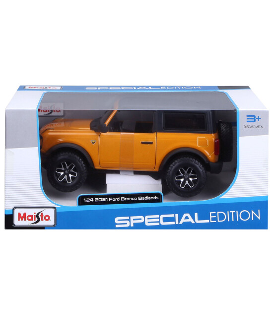 Maisto Model Araba Ford Bronco Badlands (2021) // Turuncu