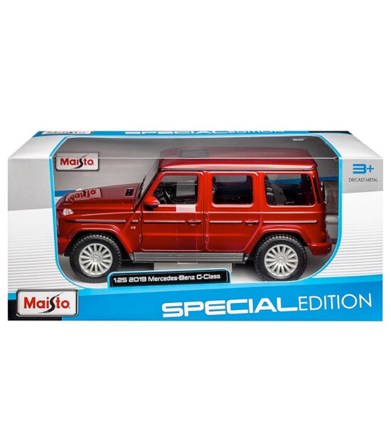 Maisto Model Araba Mercedes Benz G-Class (2019) // Kırmızı