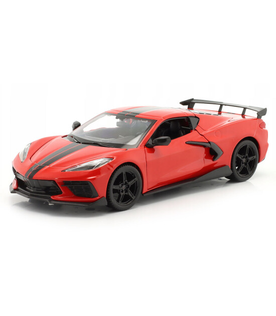 Maisto Model Araba Chevrolet Corvette Stingray Coupe (2020) // Kırmızı