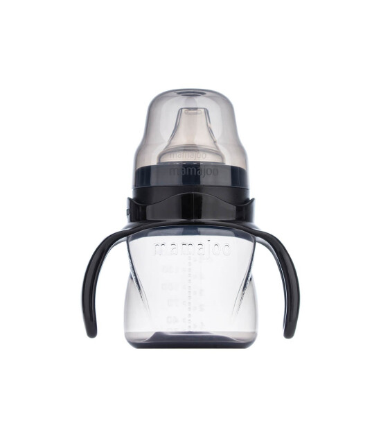 Mamajoo Kulplu Eğitici Bardak (160ml) // Black