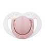 Mamajoo Silikon Ortodondik Emzik  - İkili ve Kutulu Set (0 Ay+) // Powder Pink