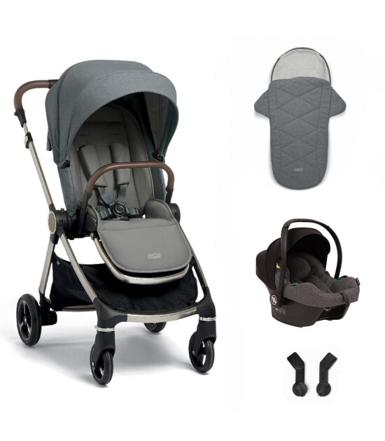 Mamas & Papas Strada Cosmo Travel Bebek Arabası // Grey Melange