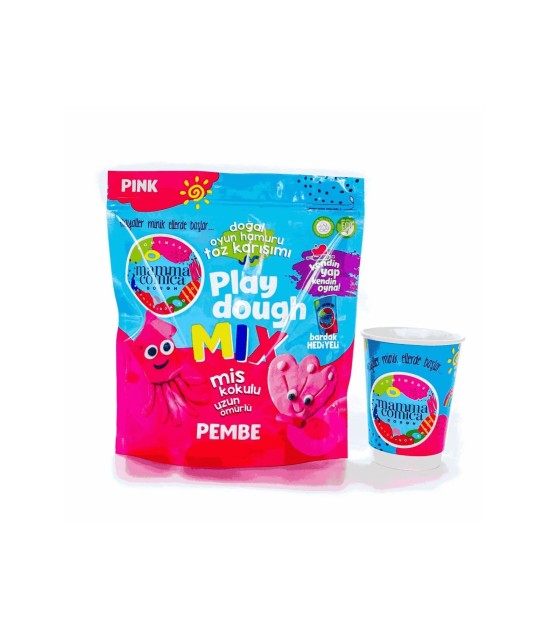 Mammacomicadough Kendin Yap Kendi Oyna Oyun Hamur Tozu // Pembe