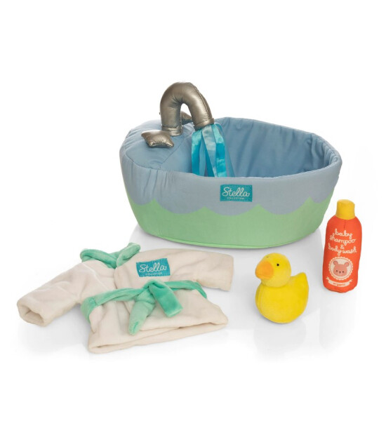 Manhattan Toy  Baby Stella Banyo Seti - Mavi