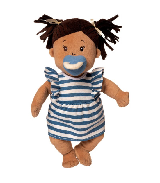 Manhattan Toy  Baby Stella Oyuncak Bebek - Kahverengi At Kuyruklu