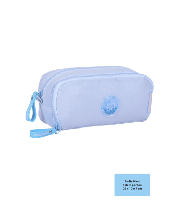 Marshmallow Kalem Kutusu // A&ccedil;ık Mavi