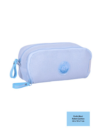 Marshmallow Kalem Kutusu // A&ccedil;ık Mavi