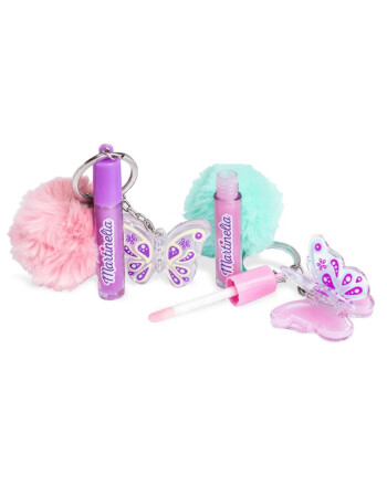 Martinelia Anahtarlık ve Dudak Parlatıcısı - Kelebek