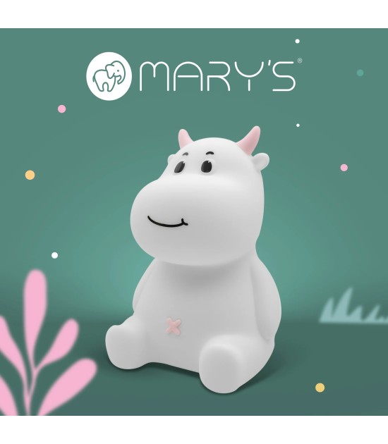 Mary's Led Gece Lambası // Cow (Pembe)