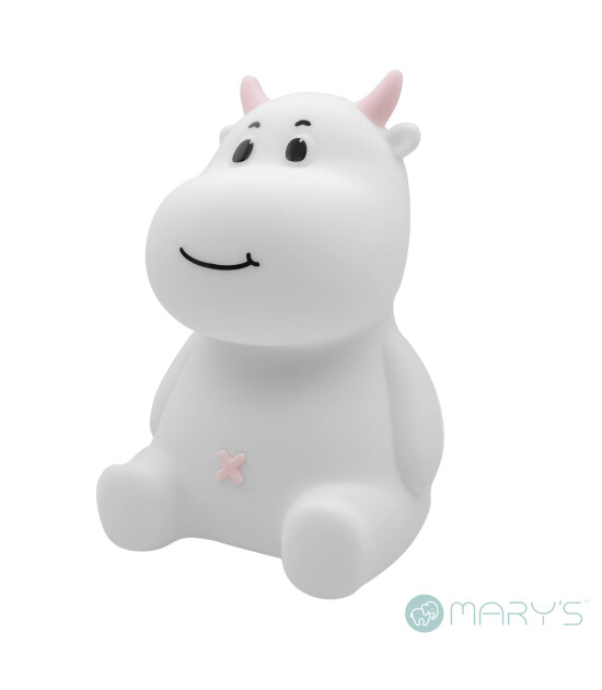 Mary's Led Gece Lambası // Cow (Pembe)