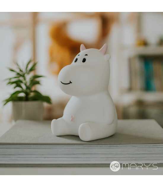 Mary's Led Gece Lambası // Cow (Pembe)