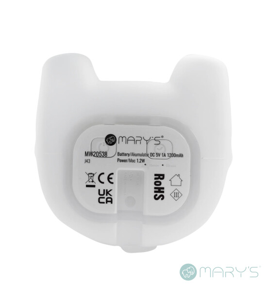 Mary's Led Gece Lambası // Cow (Mavi)