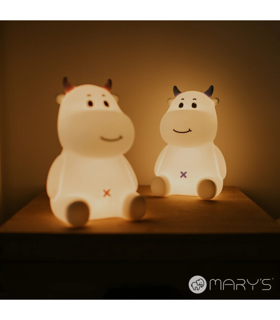 Mary's Led Gece Lambası // Cow (Mavi)