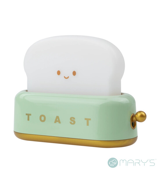 Mary's Led Gece Lambası // Toaster (Yeşil)
