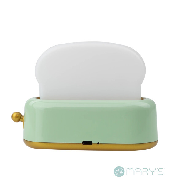 Mary's Led Gece Lambası // Toaster (Yeşil)