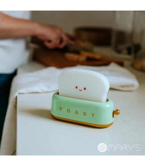 Mary's Led Gece Lambası // Toaster (Yeşil)