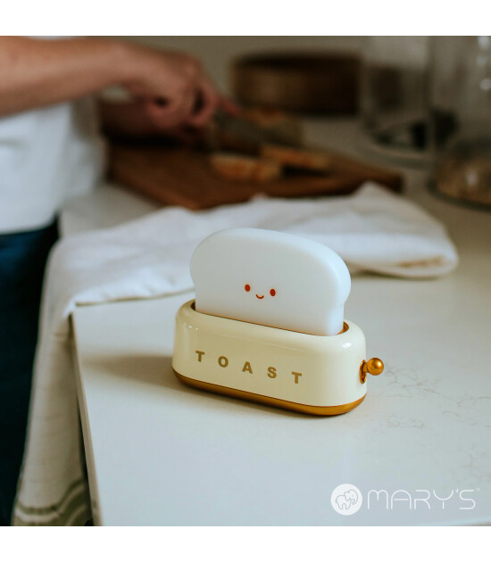 Mary's Led Gece Lambası // Toaster (Sarı)