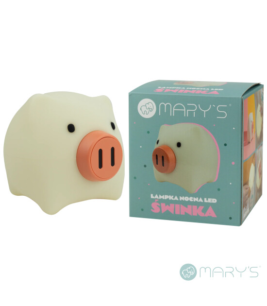 Mary's Led Gece Lambası // Piggy