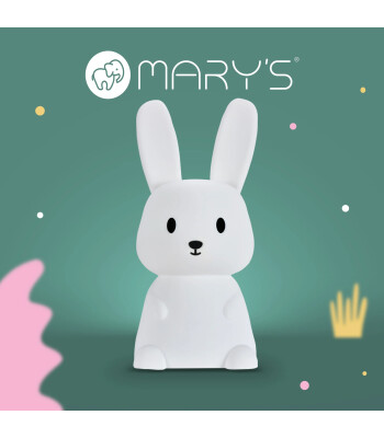 Mary's Led Gece Lambası // Big Bunny (Beyaz)