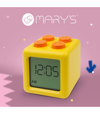 Mary's Çalar Saat // Block (Sarı)