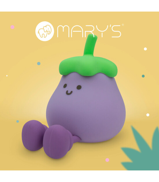 Mary's Led Gece Lambası // Eggplant