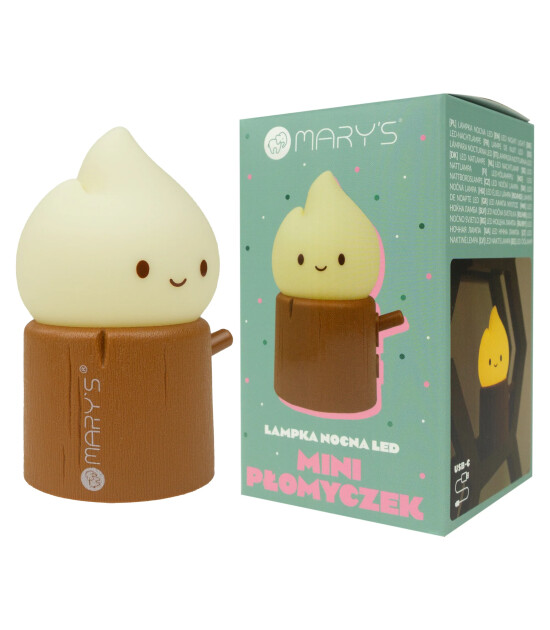 Mary's Led Gece Lambası // Mini Flame