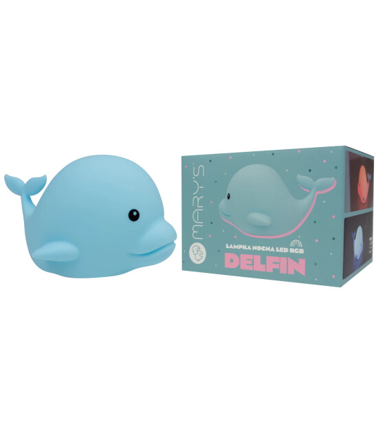 Mary's RGB Led Gece Lambası // Dolphin