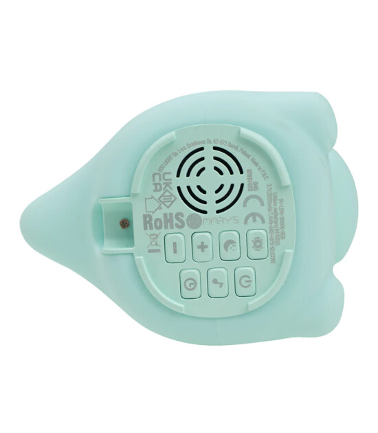 Mary's RGB LED Gece Lambası ve &Ccedil;alar Saat // Dino