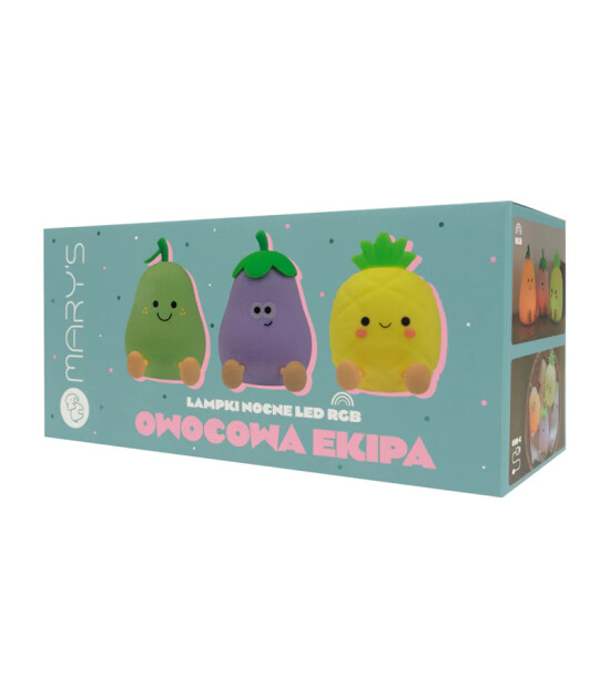 Mary's RGB Led Gece Lambası Seti // Fruit Crew