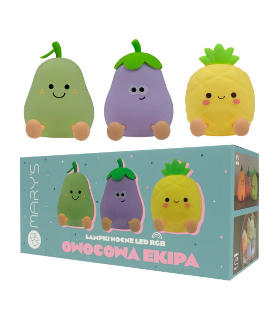 Mary's RGB Led Gece Lambası Seti // Fruit Crew