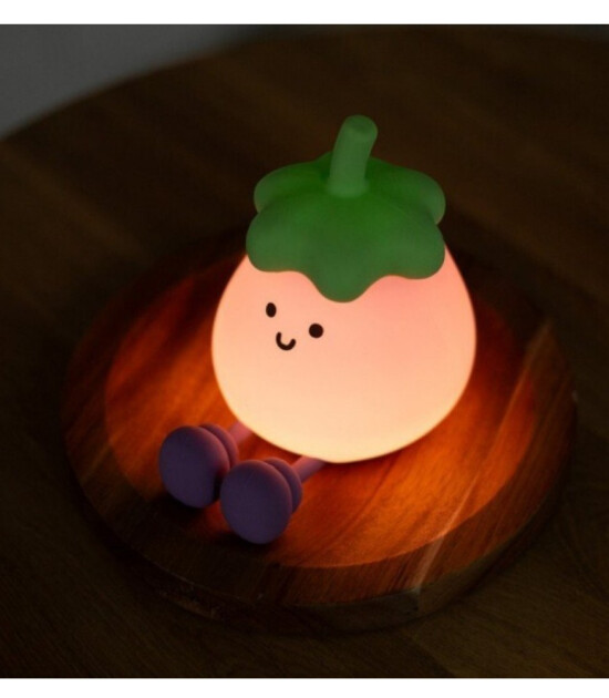 Mary's Led Gece Lambası // Eggplant