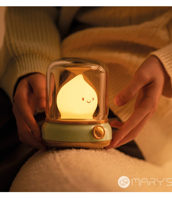 Mary's Led Gece Lambası // Flame (Sarı)