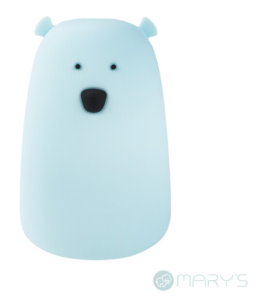 Mary's Led Gece Lambası // Teddy Bear (Mavi)