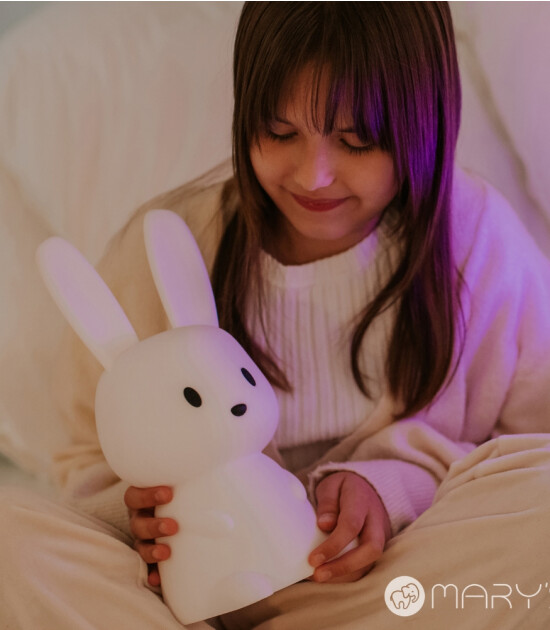 Mary's Led Gece Lambası // Big Bunny (Beyaz)
