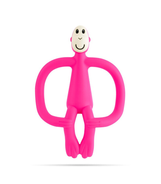 Matchstick Monkey Diş Oyuncağı Maymun // Pembe
