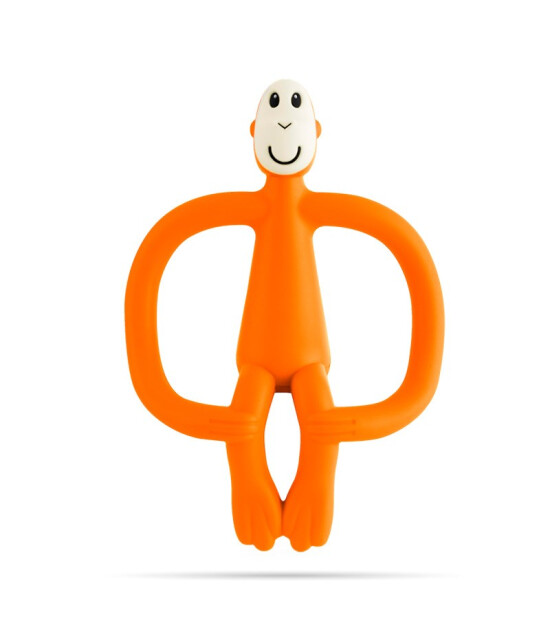 Matchstick Monkey Diş Oyuncağı Maymun // Turuncu