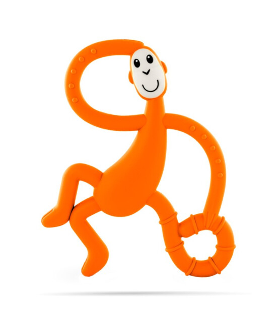 Matchstick Monkey Diş Oyuncağı Dans Eden Maymun // Turuncu