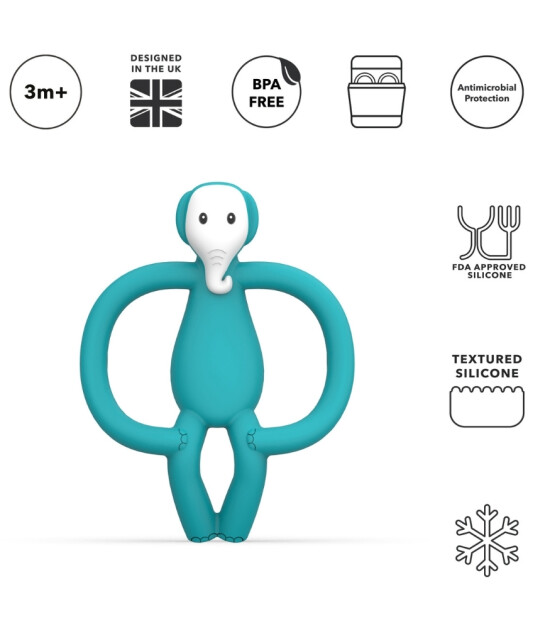 Matchstick Monkey Silikon Diş Kaşıyıcı // Elephant Echo