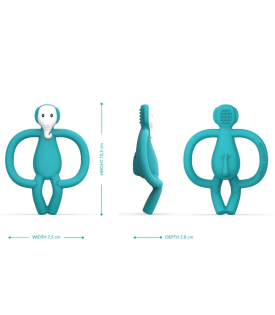 Matchstick Monkey Silikon Diş Kaşıyıcı // Elephant Echo