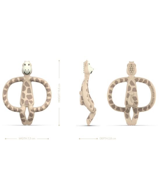 Matchstick Monkey Silikon Diş Kaşıyıcı // Giraffe Gigi