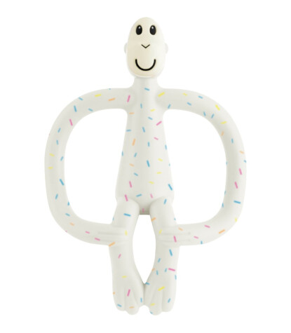 Matchstick Monkey Silikon Diş Kaşıyıcı // Konfeti