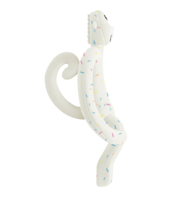 Matchstick Monkey Silikon Diş Kaşıyıcı // Konfeti