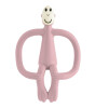 Matchstick Monkey Silikon Diş Kaşıyıcı // A&ccedil;ık Pembe